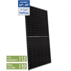 N-Type TopCon Mono-Crystaline Half Cut Cells Bifacial Solar Panel 580W